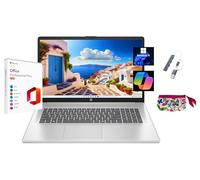 HP Computer portatile HD+ 2025 da 17,3", con Microsoft Office 2024 a vita gratuita, Intel Core i3-N305, 8 GB di RAM, 256 GB SSD, scheda grafica Intel UHD, Windows 11 Pro, argento naturale, Wi-Fi 6
