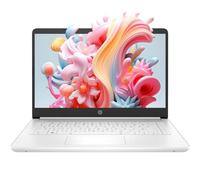 HP Computer portatile HD sottile e leggero da 14", processore Intel Celeron Quad-Core, batteria a lunga durata, webcam, Bluetooth, Wi-Fi, SSD P500, bianco, Win 11 + 1 anno Microsoft 365 (8 GB di RAM |