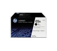 HP Confezione doppia di cartucce toner originali nero 05A LaserJet