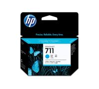 Hp - Confezione 3 cartucce ink originale - 711 - Ciano - CZ134A - 29ml cad