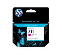 Originale Scatola 3 Cartucce HP 711 da 29 ml MAGENTA serie HP DesignJet t120