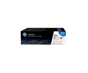 Hp - Confezione 3 Toner originale - 125A - C/M/Y - CF373AM - 1.400 pag cad