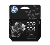 HP Confezione da 2 cartucce di inchiostro tricromia/nero 302/304