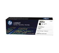 HP Confezione da 2 cartucce originali di toner nero ad alta capacità LaserJet 305X [CE410XD]