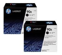 HP Confezione da 2 cartucce originali di Toner nero ad alta capacità LaserJet 90X