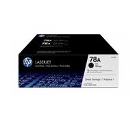 HP Confezione da 2 cartucce originali di Toner nero LaserJet 78A