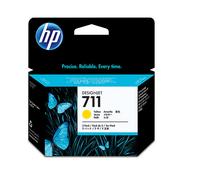 Hp confezione da 3 cartucce di inchiostro giallo designjet 711, 29 ml