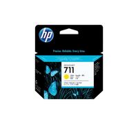 Hp confezione da 3 cartucce di inchiostro giallo designjet 711, 29 ml