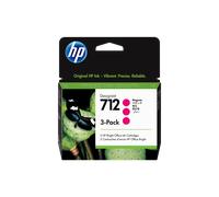 Hp confezione da 3 cartucce di inchiostro magenta originale designjet 712 da 29 ml