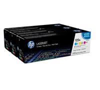 HP Confezione da 3 cartucce originali di toner ciano/magenta/giallo LaserJet 125A