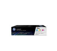 HP Confezione da 3 cartucce originali di toner ciano/magenta/giallo LaserJet 126A