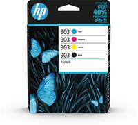 HP Confezione da 4 cartucce di inchiostro nero, ciano, magenta, giallo originali 903