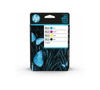 HP Confezione da 4 cartucce di inchiostro nero, ciano, magenta, giallo originali 953