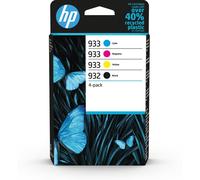 HP Confezione da 4 inchiostri originali 932/933 nero, ciano, magenta, giallo