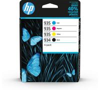 Hp confezione da quattro cartucce di inchiostro ciano/magenta/giallo e nero originali 934 e 935