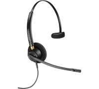 HP Cuffie Auricolari Monofoniche Nero per Musica e Chiamate