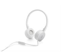 Cuffie con microfono stereo H2800WH bianco e silver