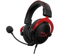 HP Cuffie Over-ear Gaming con Microfono rimuovibile e controlli sul Cavo colore Rosso - 4P5M0AA