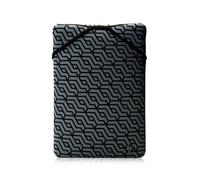 Custodia in neoprene reversibile per Notebook da 15,6" Geometric-Nero