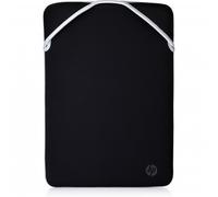 Custodia in neoprene reversibile per Notebook da 14" Nero e Silver