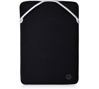 Custodia in neoprene reversibile per Notebook da 14" Nero e Silver