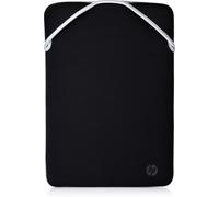 Custodia in neoprene reversibile per Notebook da 14" Nero e Silver