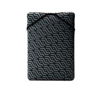 Custodia in neoprene reversibile per Notebook da 14" Geometric-Nero