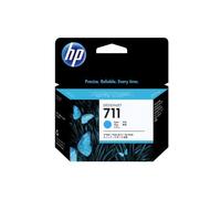 Hp confezione da 3 di cartucce inchiostro ciano designjet 711, 29 ml