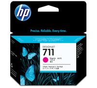 HP - CZ135A - Hp - Confezione 3 cartucce ink originale - 711 - Magenta - CZ135A - 29ml cad - HPCZ135A - Conf. da 1 Pz. - CZ135A