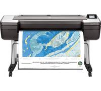 HP DesignJet T1700dr PS 1VD88A, da 111.8 cm, Velocità 116 Stampe A1 all’Ora, Grammatura da 60 a 328 g/m², LAN Gigabit, USB, Wi-Fi, Piedistallo e Doppio Rotolo Incluso, Adobe Post Script 3, Nero