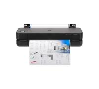 HP DesignJet T210 Stampante per Grandi Formati da 61 cm 8AG32T, Formati supportati da A4 ad A1, velocità 59 Pagine A1 all’Ora, Gigabit Ethernet, USB, Wi-Fi, Garanzia 2 Anni, Nero