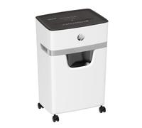 HP Distruggi documenti OneShred 10MC, Taglio Micro, 20 litri, bianco