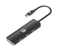 HP Docking station USB C, hub multi-porta USB C 5 in 1 con HDMI 4K, alimentazione 100 W, per laptop, MacBook, iPad, Thinkpad e altro, nero