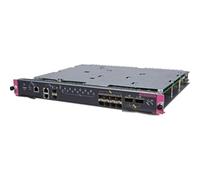 HP E 2.4 Tbps Fabric with 8 porte 1/10 GbE SFP+ and 2 porte 40 GbE QSFP+ Main Processing Unit - Switch - 8 x 1 Gigabit / 10 Gigabit SFP+ 2 x 40 Gigabit QSFP+
