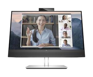 HP E24mv G4 FHD | Monitor Trasforma le tue videochiamate grazie a immagine e audio impeccabile.