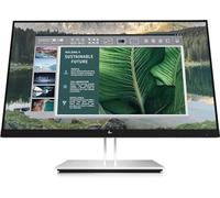 HP E24u G4 Monitor, Schermo 23,8" FHD IPS, Risoluzione 1920 x 1200, Tempo Risposta 5 ms, Regolazione Inclinazione, Altezza, Pivoting, Antiriflesso, DisplayPort, HDMI, USB-A, USB-C, Argento