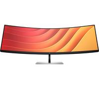 HP E45c G5 - E-Series - schermo LED - curvo - 44,5 - 5120 x 1440 Dual Quad HD @ 165 Hz - VA - 400 cd/m² - 3000:1 - 3 ms - HDMI, DisplayPort, USB-C - altoparlanti - testa nera, nero e argento (supporto