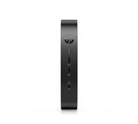 HP Elite t655 - Thin Client - SFF - 1 x Ryzen Embedded R2314 / 2.1 GHz - RAM 4 GB - Flash 32 GB - eMMC - Radeon Graphics - 1GbE, Bluetooth 5.2 - WiFi 6E - Riccio OS - Nero