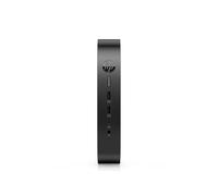 HP Elite t655 - Thin Client - SFF - 1 x Ryzen Embedded R2314 / 2.1 GHz - RAM 8 GB - Flash 64 GB - eMMC - Radeon Graphics - 1GbE - Win 10 IoT Enterprise - Tastiera: Inglese internazionale