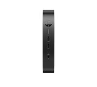 HP Elite t655 - Thin Client - SFF - 1 x Ryzen Embedded R2314 / 2.1 GHz - RAM 8GB - Flash 64GB - eMMC - Radeon Graphics - 1GbE - Win 10 IoT Enterprise - Monitor: nessuno - Tastiera: Tedesco