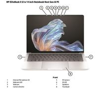 HP EliteBook X G1a Next Gen AI PC Wolf Pro Security Edition AMD Ryzen AI 7 PRO 360 Computer portatile 35,6 cm (14") Touch screen 2.8K 16 GB LPDDR5x-SDRAM 1 TB SSD Wi-Fi 7 (802.11be) Windows 11 Pro Arg