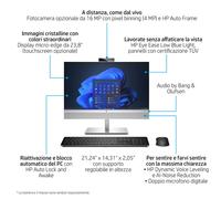 HP EliteOne 840 G9 Intel® Core™ i7 i7-14700 60,5 cm (23.8) 1920 x 1080 Pixel PC All-in-one 16 GB DDR5-SDRAM 512 GB SSD Windows 11 Pro Wi-Fi 6E (802.11ax) Argento (99A48ET#ABZ)