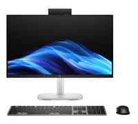 HP EliteStudio 8 G1i AI PC Wolf Pro Security Edition Intel Core Ultra 7 60,5 cm (23,8 ) 1920 x 1080 pixel 16 GB DDR5-SDRAM Windows 11 Pro Wi-Fi 6E (802.11ax) Argento - Nouvo