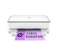 HP Envy 6020e 223N4B, Stampante Multifunzione a Getto d'Inchiostro A4 a Colori, Stampa Fronte e Retro Automatica, 20 ppm, Wi-Fi, HP Smart, 3 Mesi di Inchiostro Instant Ink Inclusi con HP+, Bianca