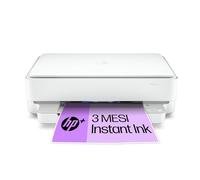 HP Envy 6022e All-in-One, Stampante Fotografica Multifunzione A4, 6 mesi di Instant Ink inclusi con HP+