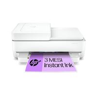 HP Envy 6430e 223R2B, Stampante Multifunzione a Getto d'Inchiostro A4 a Colori, Stampa Fronte e Retro Automatica, 10 ppm, Wi-Fi, 3 Mesi di Inchiostro Instant Ink Inclusi, Bianca