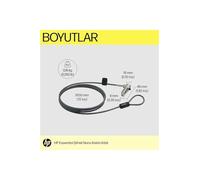 HP Essential Nano Combination Cable Lock