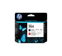 HP F9J88A 744 Testina originale per stampa Nero (opaco) / Rosso