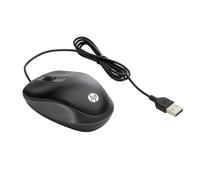 HP G1K28AA - Mouse, cavo, USB, nero
