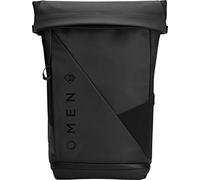 HP - Gaming OMEN Transceptor Rolltop Zaino per Notebook fino a 15.6", Protezione RFID, Presa USB Integrata, Nero